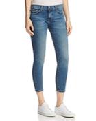 Current/elliott The Stiletto Skinny Crop Jeans In Powell