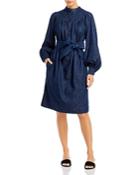 Vanessa Bruno Stessie Cotton Tie Waist Dress