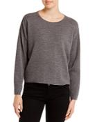 Eileen Fisher Merino Wool Wide-crewneck Sweater