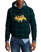 Polo Ralph Lauren Triple Pony Tartan Fleece Hoodie