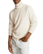 Reiss Cable Roll Neck Sweater