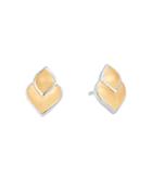 John Hardy 18k Yellow Gold And Sterling Silver Legends Naga Stud Earrings
