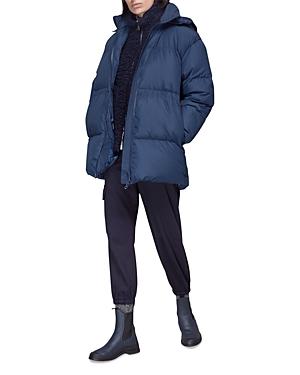 Whistles Esme Hooded Down Puffer Coat