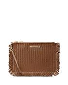 Michael Michael Kors Jet Set Large Leather Pouch