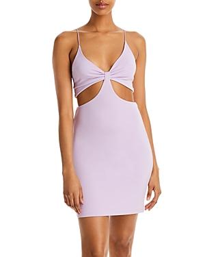 Alice + Olivia Havana Side Cutout Mini Dress