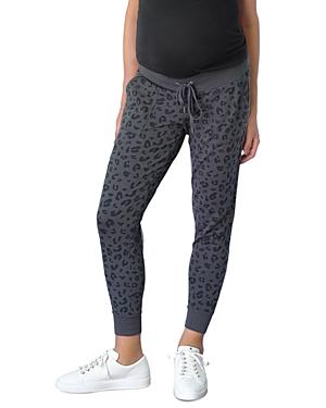 Ingrid & Isabel Maternity Leopard Print Jogger Pants