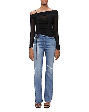 Jonathan Simkhai Nia Asymmetric Mesh Top