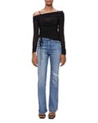 Jonathan Simkhai Nia Asymmetric Mesh Top