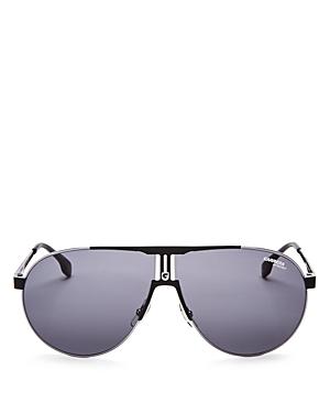 Carrera Aviator Shield Sunglasses, 70mm