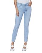 Paige Verdugo Ankle Jeans In Icicle Distressed