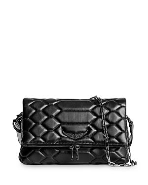 Zadig & Voltaire Xl Rocky Matte Scale Shoulder Bag