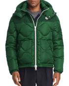 Moncler Arles Hooded Diamond-quilted Convertible Down Jacket