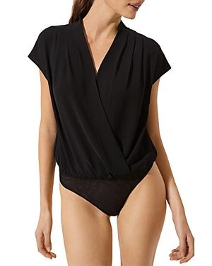 Astr The Label Wrap Front Bodysuit