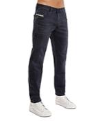 Diesel Bazer Slim Straight Fit Jeans In Blue/gray