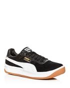 Puma Men's California Casual Leather & Suede Lace-up Sneakers