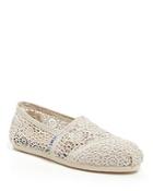 Toms Slip On Flats - Lace