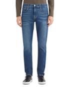 7 For All Mankind Adrien Luxe Sport Tapered Fit Jeans In Delos