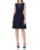 Reiss Marlowe Textured Fit-and-flare Dress