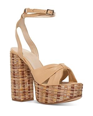 Chelsea Paris Women's Zasa Almond Toe Espadrille High Heel Platform Sandals