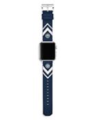 Tory Burch Chevron Leather Strap For Apple Watch, 38-40mm