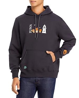 Puma Puma X Ac Cotton Blend Graphic Hoodie