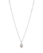 Bloomingdale's Marc & Marcella Diamond Hamsa Pendant Necklace In Sterling Silver & 14k Gold-plated Sterling Silver, 0.21 Ct. T.w, 17 - 100% Exclusive