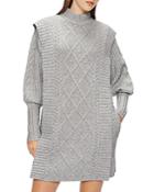 Ted Baker Arriiaa Cable Knit Sweater Dress