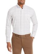 Peter Millar Thacker Crown Plaid Long Sleeve Shirt