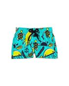 Vilebrequin Boys' Sea-life Beach-print Swim Shorts - Little Kid, Big Kid