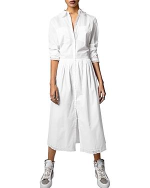 Zadig & Voltaire Ruthy Midi Shirt Dress