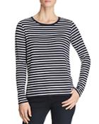 Majestic Filatures Striped Crewneck Top