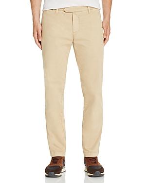 Eleventy Washed Flat Front Slim Fit Chinos - 100% Bloomingdale's Exclusive