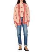 Sandro Ezekiel Reversible Jacquard Cardigan
