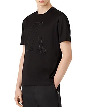 Emporio Armani Tonal Embroidered Logo Tee