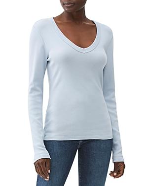 Michael Stars Layla Long Sleeve V-neck Tee