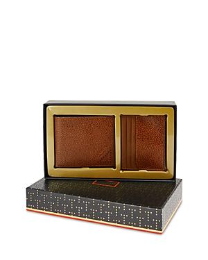 Ted Baker Burnham Leather Wallet And Card Holder Set