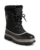 Sorel Men's Caribou Waterproof Nubuck Leather Cold-weather Boots