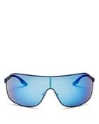 Prada Men's Sport Shield Sunglasses, 158mm
