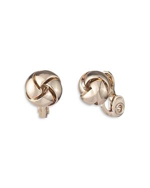 Lauren Ralph Lauren Knot Stud Clip On Earrings