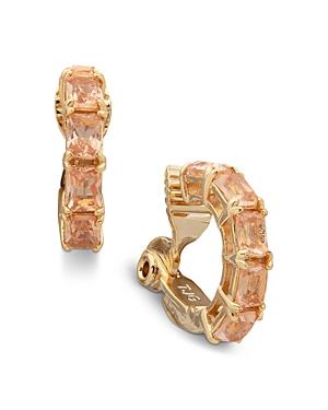 Lauren Ralph Lauren Stone Clip On Hoop Earrings