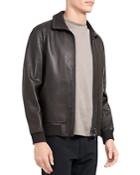 Theory Landan Supreme Leather Jacket