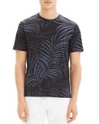 Theory Saygo Jersey Clean Frond-print Tee
