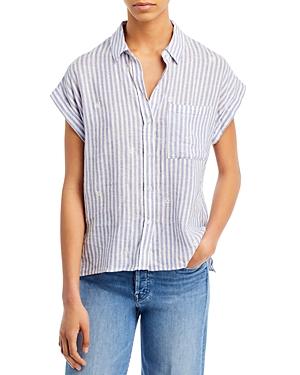 Rails Whitney Floral Stripe Shirt