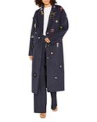 Cinq A Sept Gravis Patch Embellished Coat
