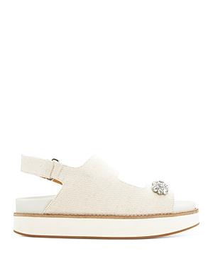 Ganni Women's Juta Embellished Slingback Sandals