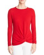 C By Bloomingdale's Twist-front Cashmere Sweater - 100% Exclusive