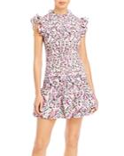 French Connection Flores Verona Smocked Mini Dress