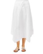 Xcvi Zuri Linen Midi Skirt