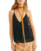 Free People Bright Lights Beaded Camisole