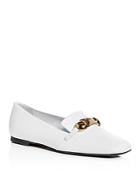 Burberry Women's Amy Leather Smoking Slippers